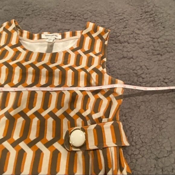 Banana Republic Retro Sleeveless Dress Sz 0 - Picture 9 of 9